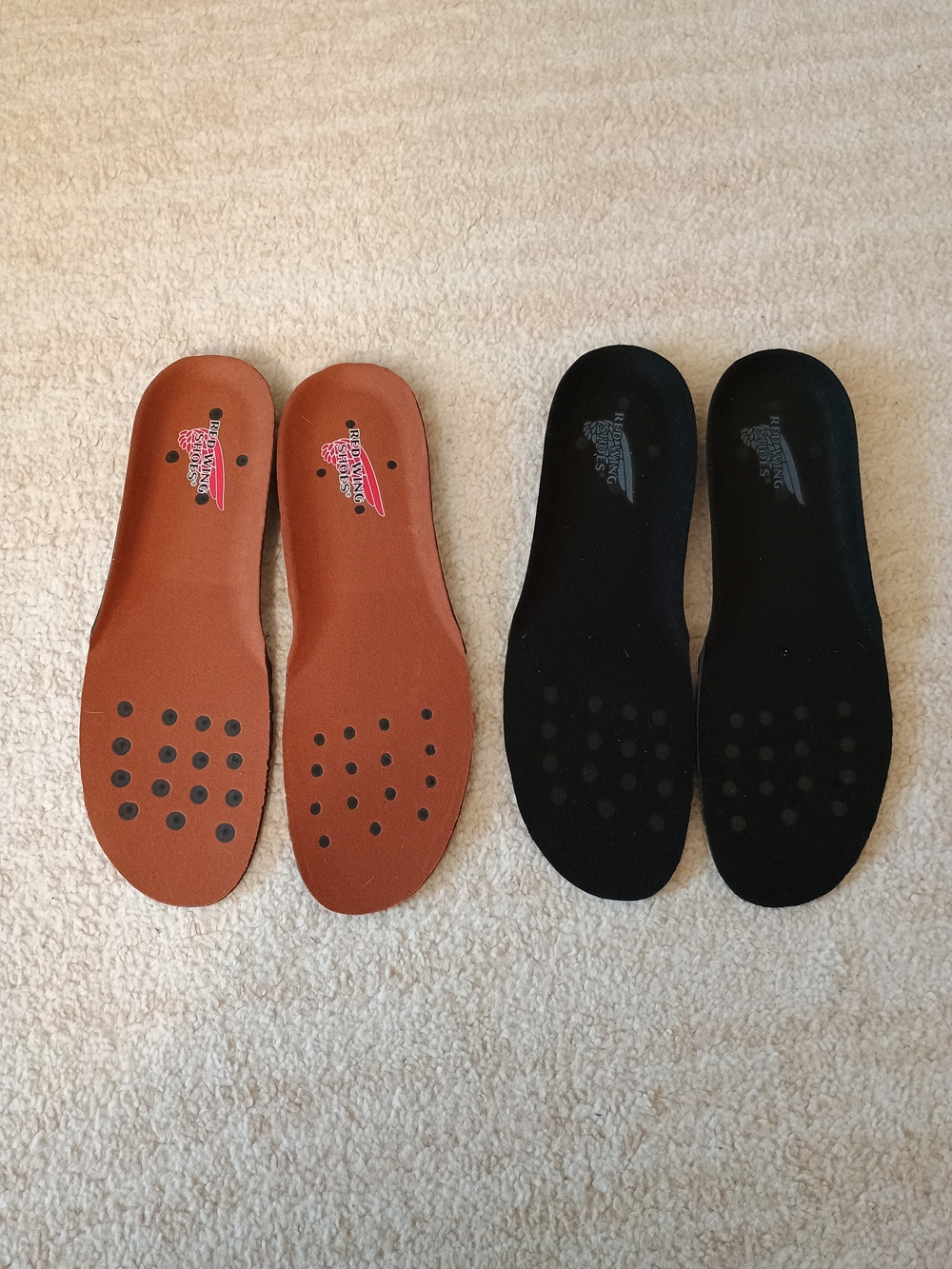 Red Wing Shoes Comfort Insoles For Men's Shoes Size 9-9.5